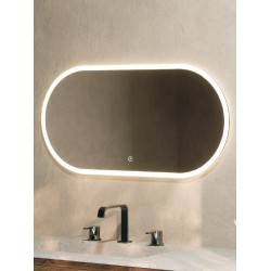 SPECCHIO LED LINEA ETEREA 80X40X3