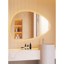 SPECCHIO LED LINEA ETEREA 80X120X3